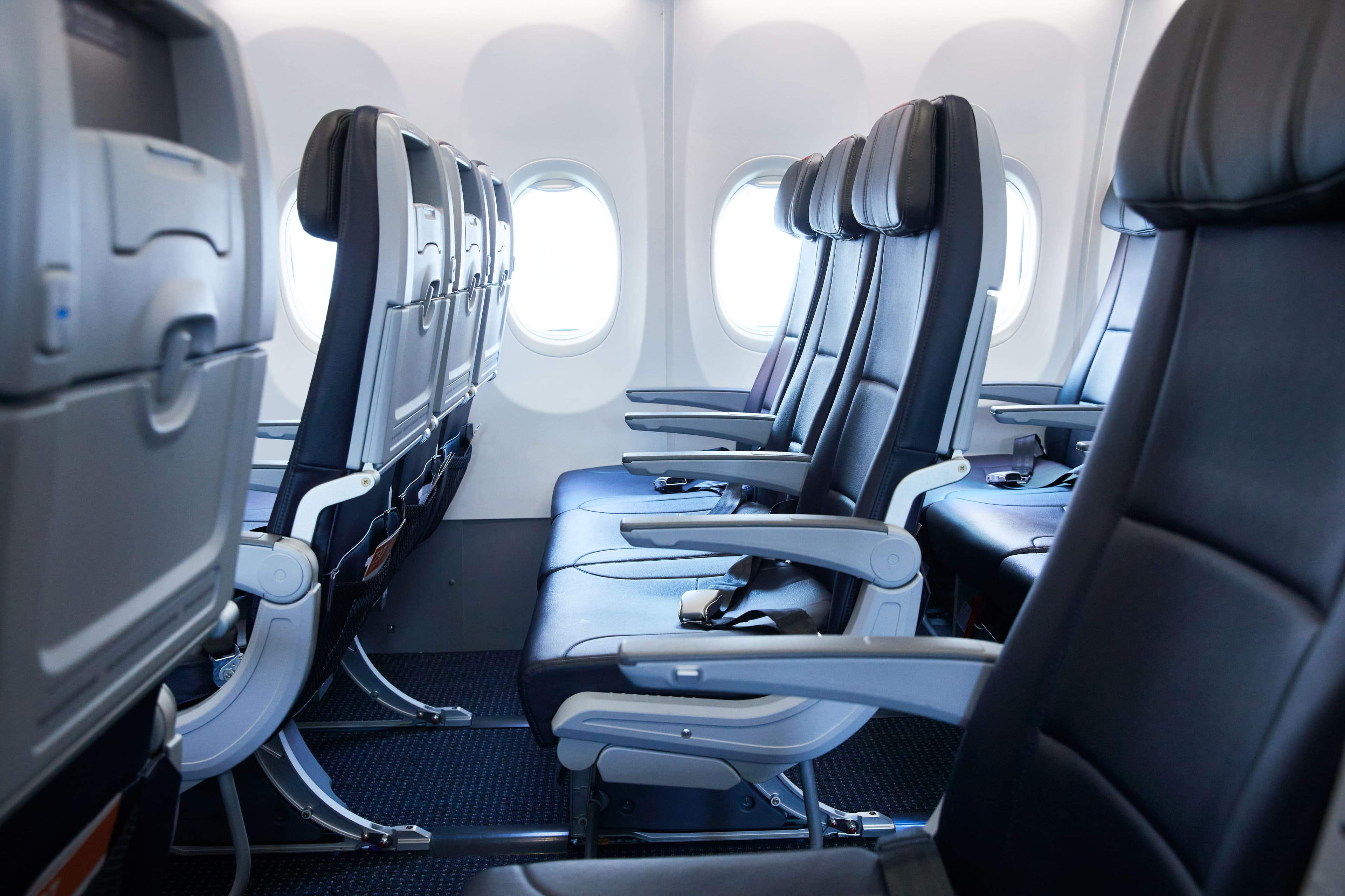 American Airlines Main Cabin economy seating on a narrowbody aircraft