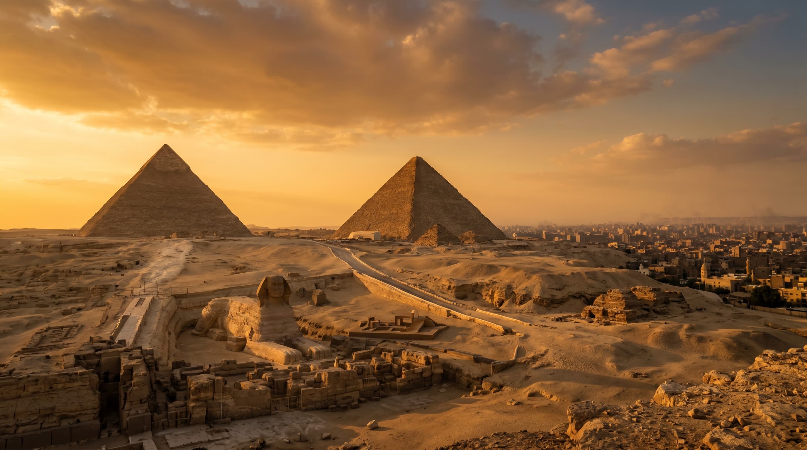 Scenic view of Cairo, EG