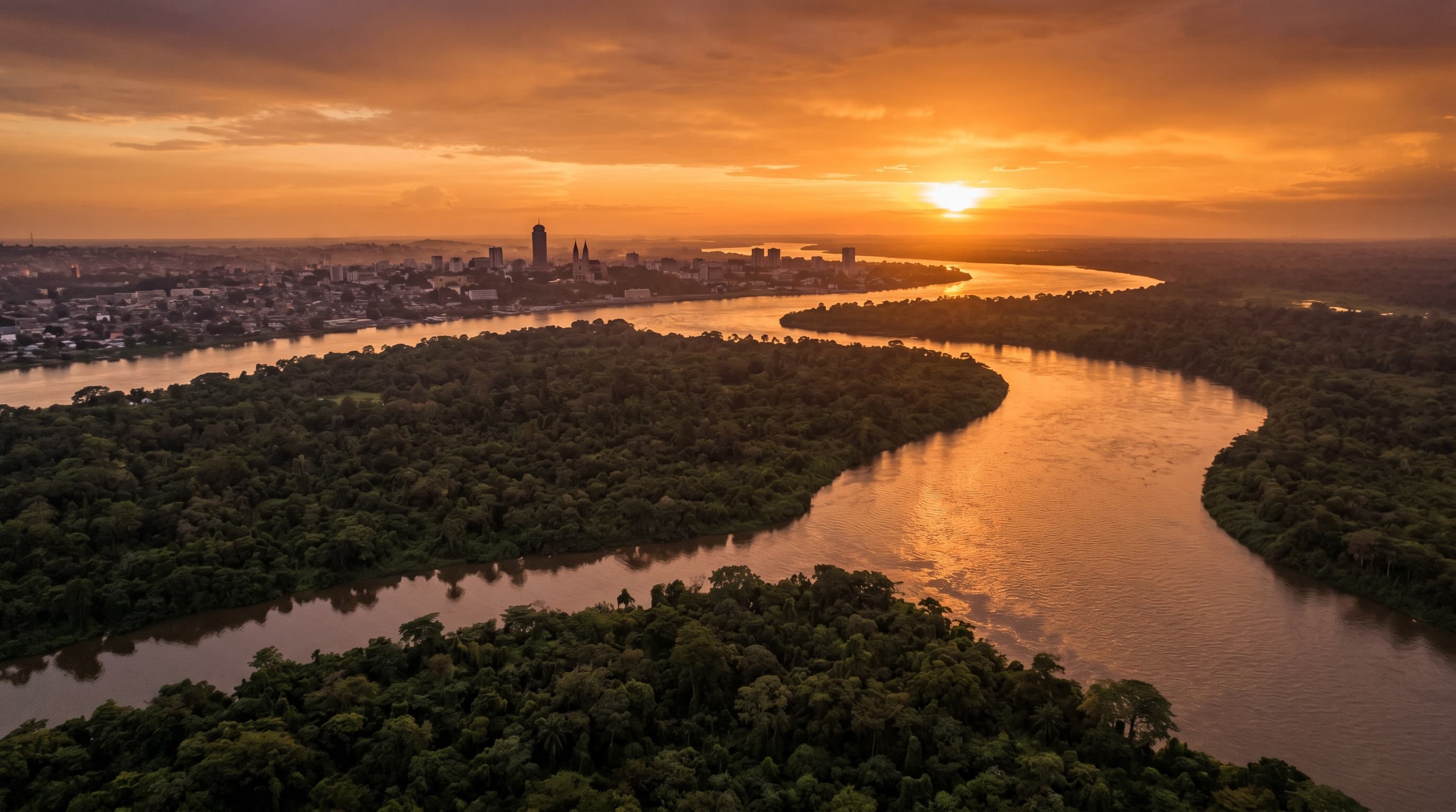 Scenic view of Congo, CG
