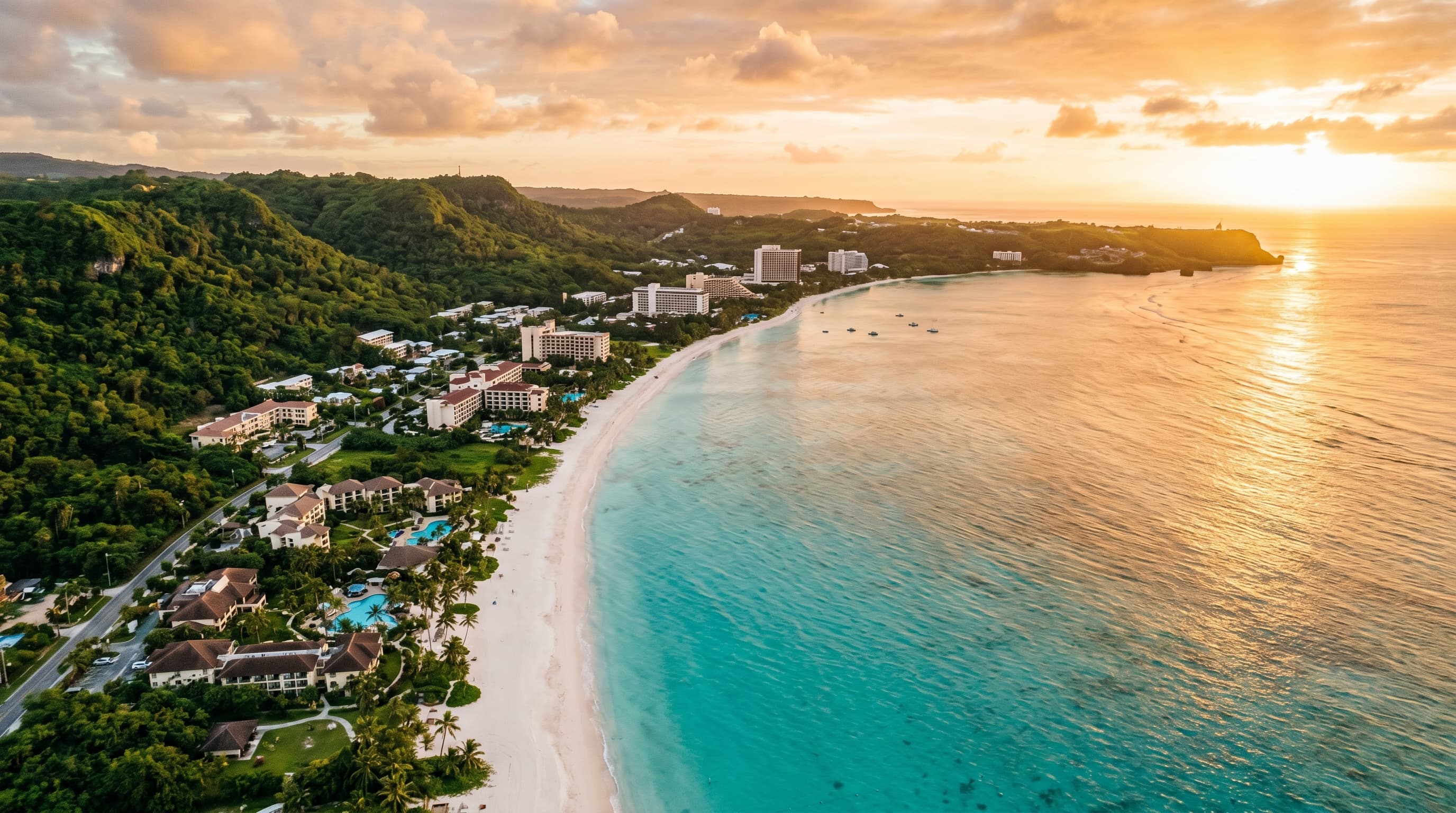 Scenic view of Guam, GU