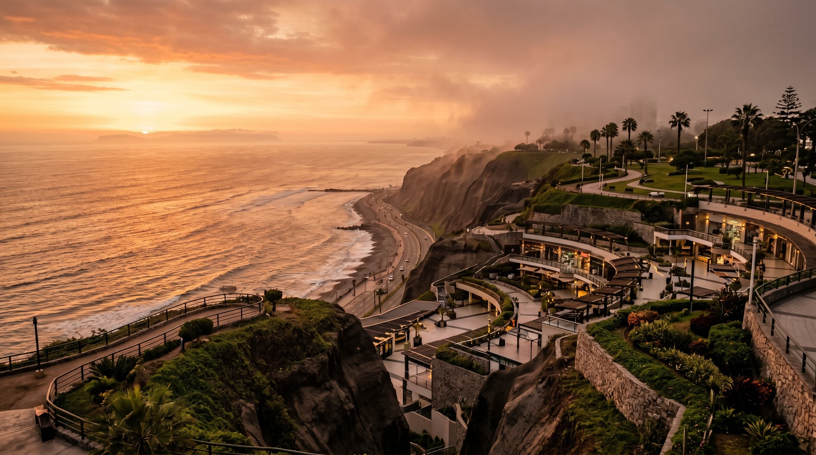Scenic view of Lima, PE