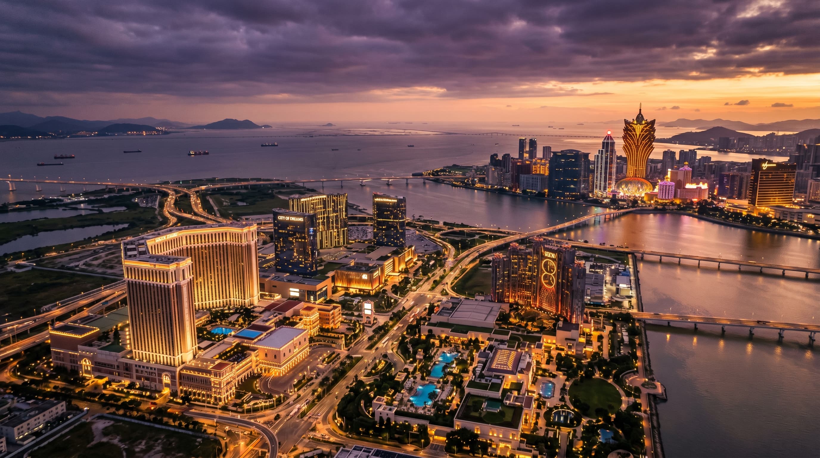 Scenic view of Macao, MO