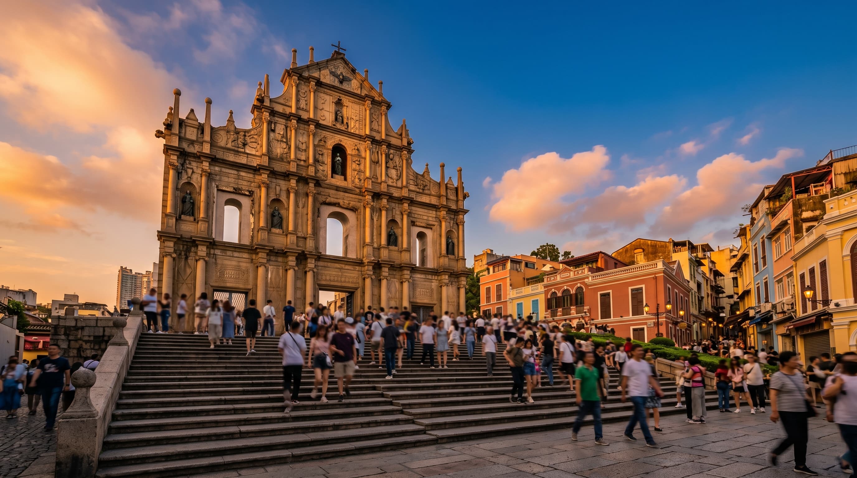 Scenic view of Macau, MO