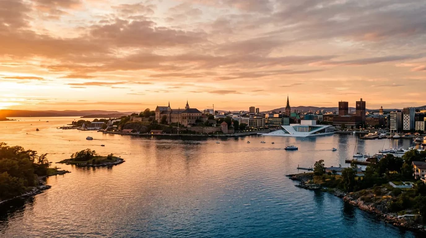 Scenic view of Oslo, NO