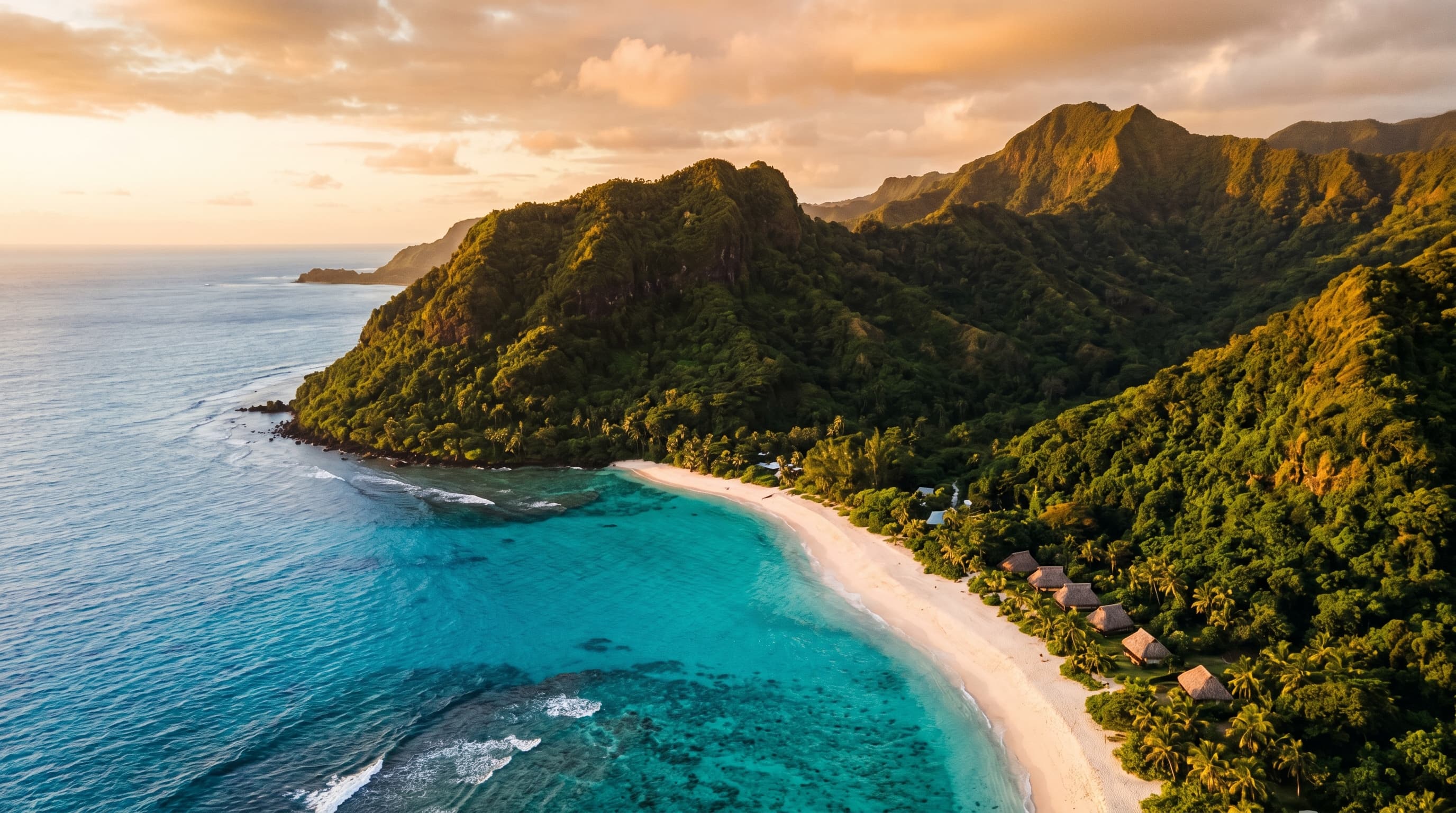 Scenic view of Samoa, WS