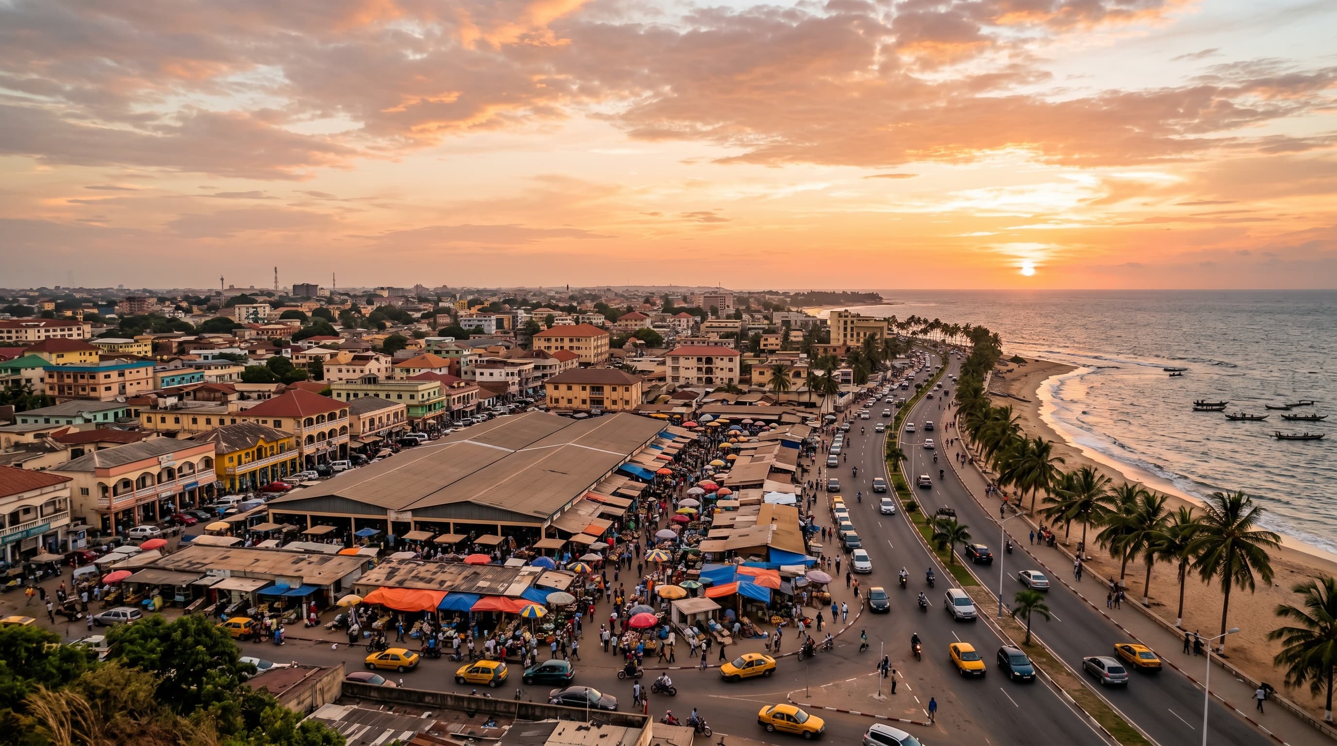 Scenic view of Togo, TG
