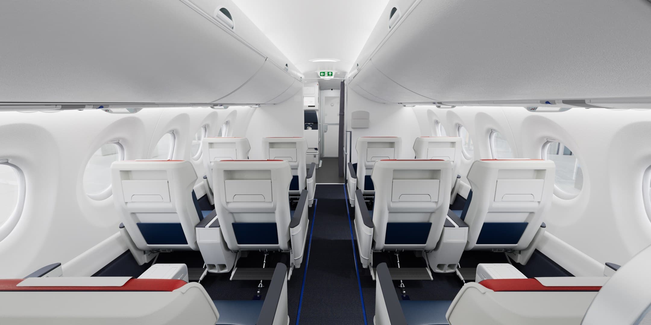 Ibom Air cabin design render