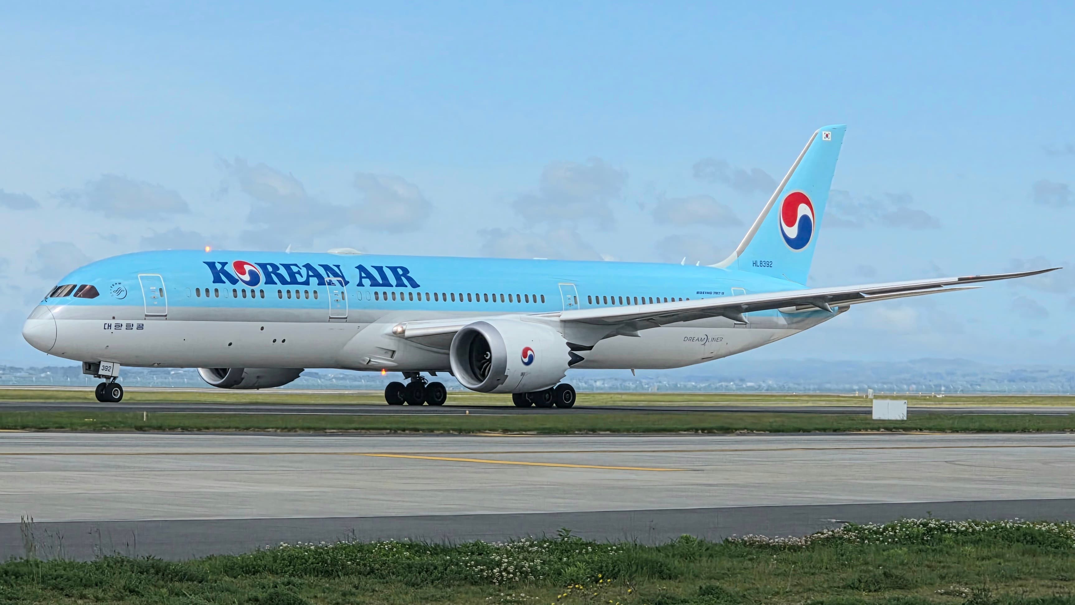 Boeing 787-9 Dreamliner da Korean Air HL8392