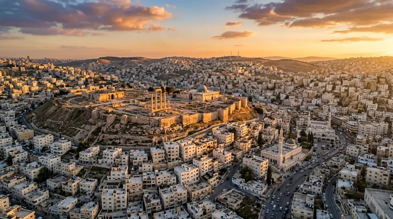 Scenic view of Amman, JO