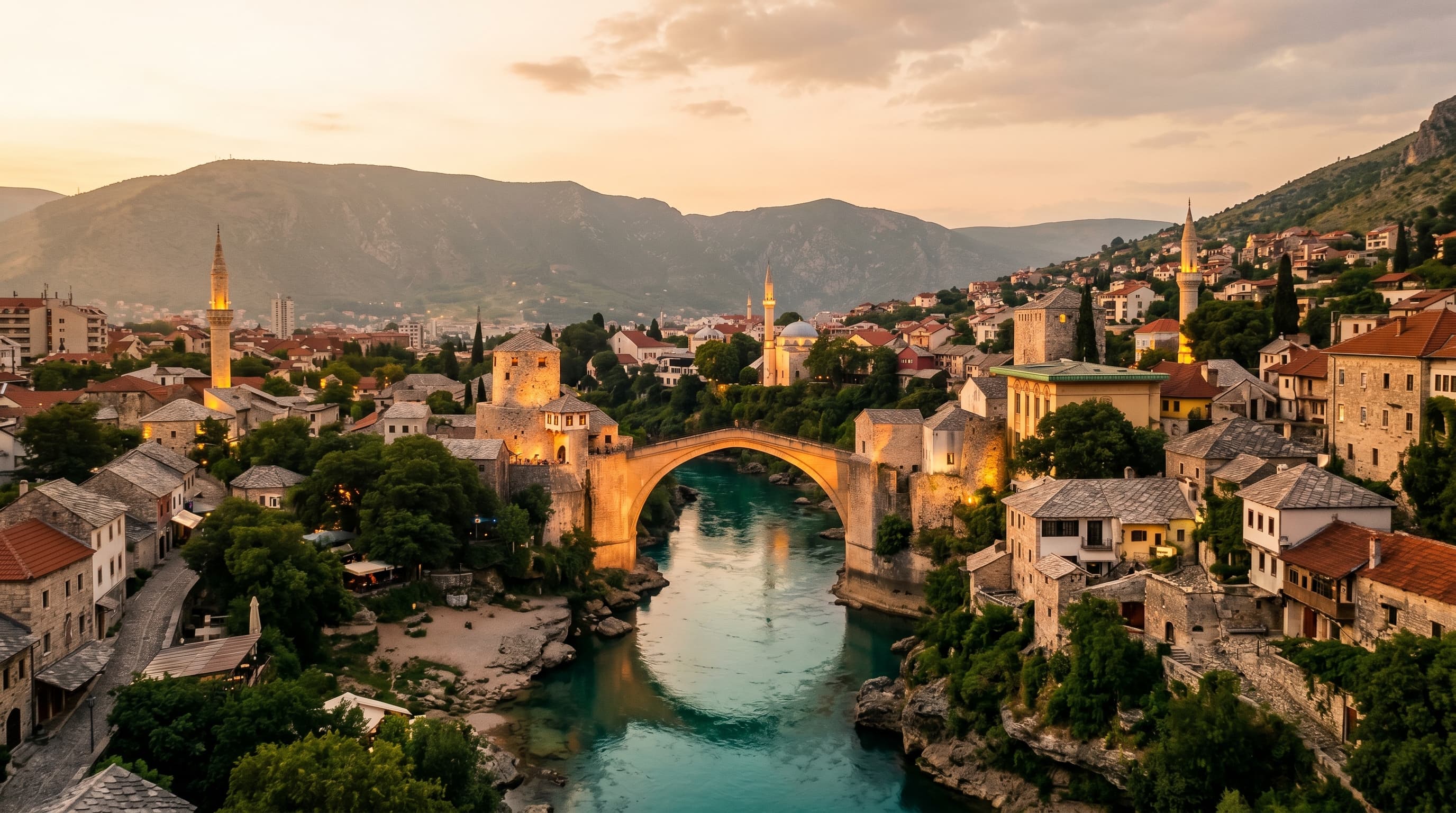 Scenic view of Bosnia and Herzegovina, BA