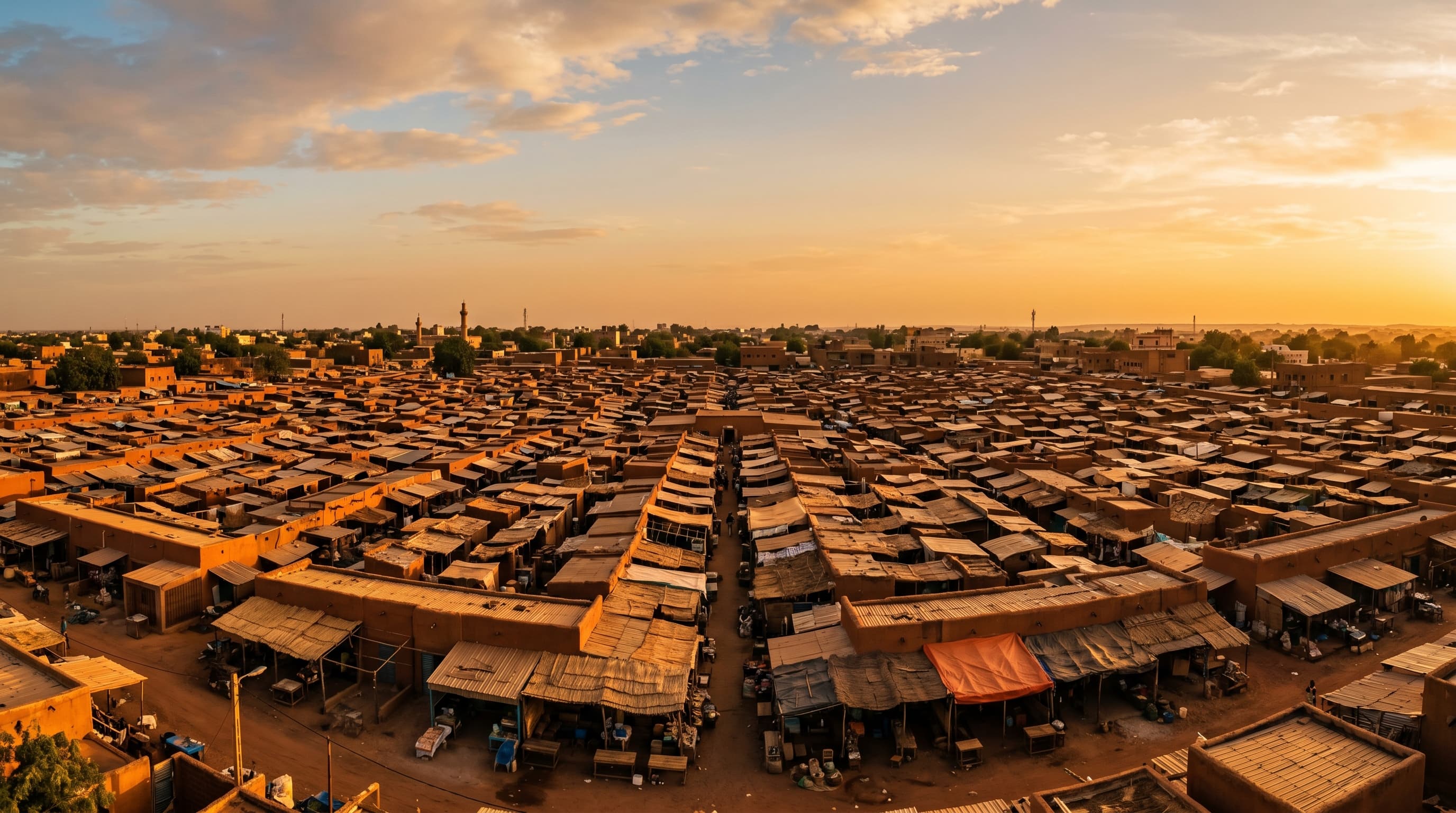 Scenic view of Burkina Faso, BF