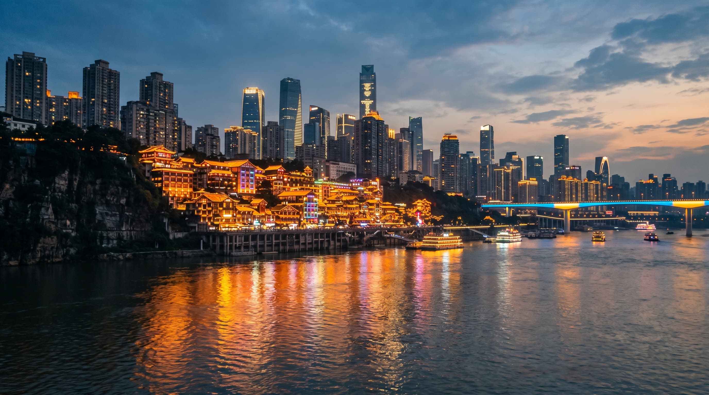 Scenic view of Chongqing, CN