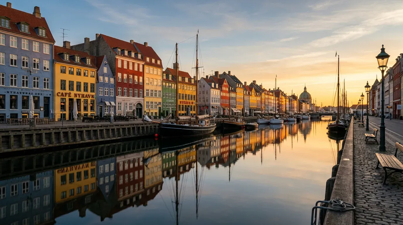 Scenic view of Copenhagen, DK