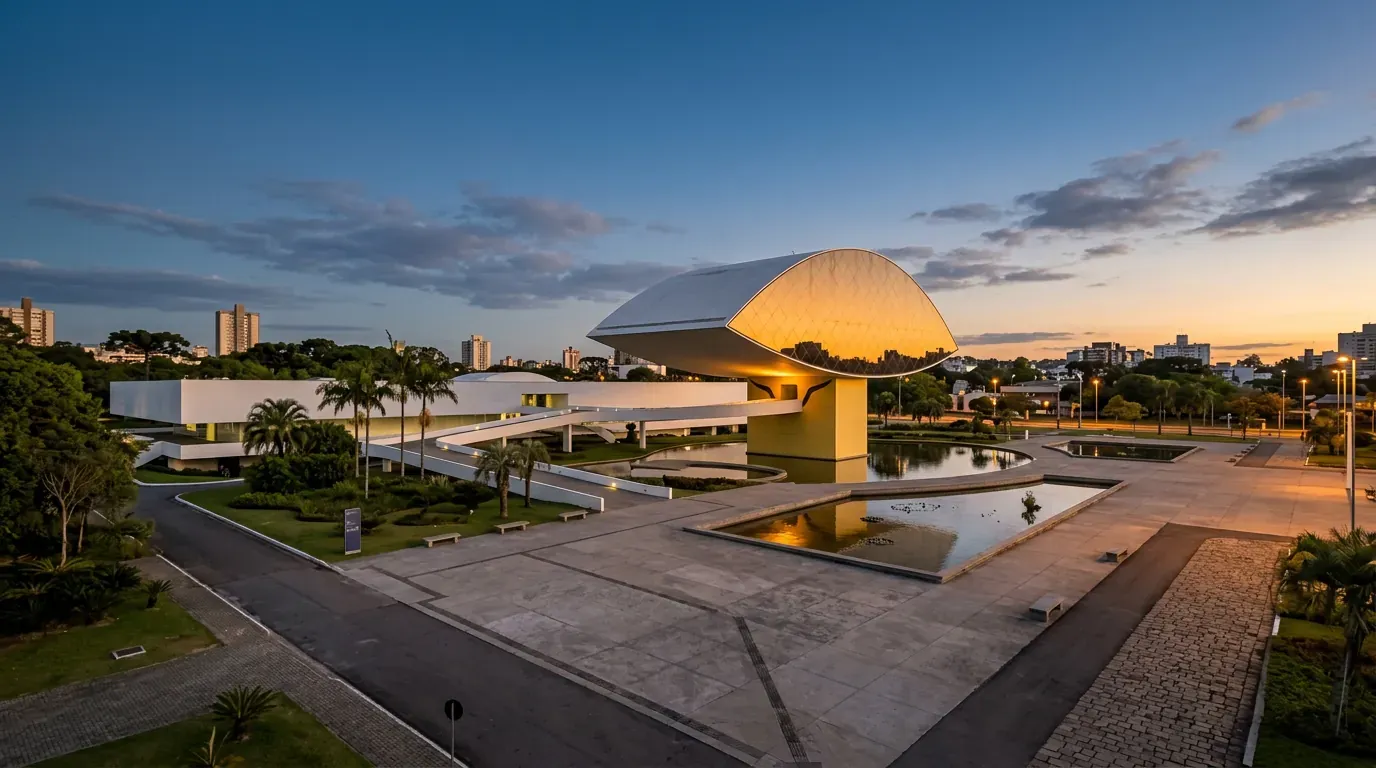 Scenic view of Curitiba, BR