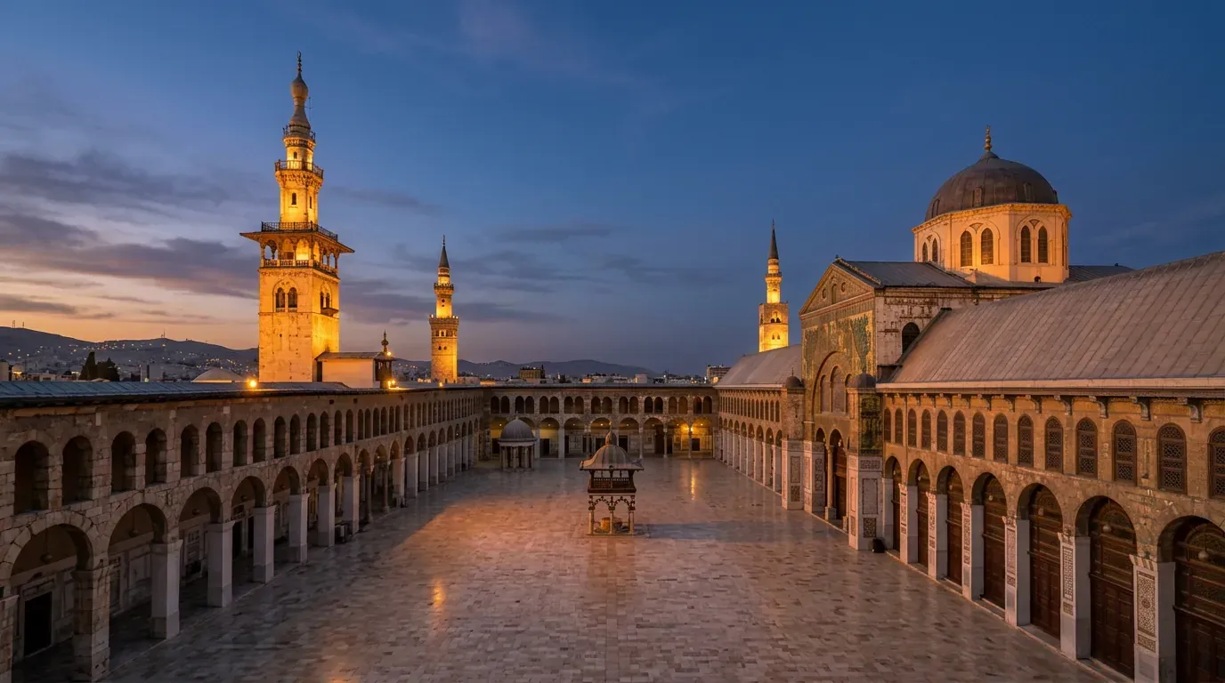 Scenic view of Damascus, SY