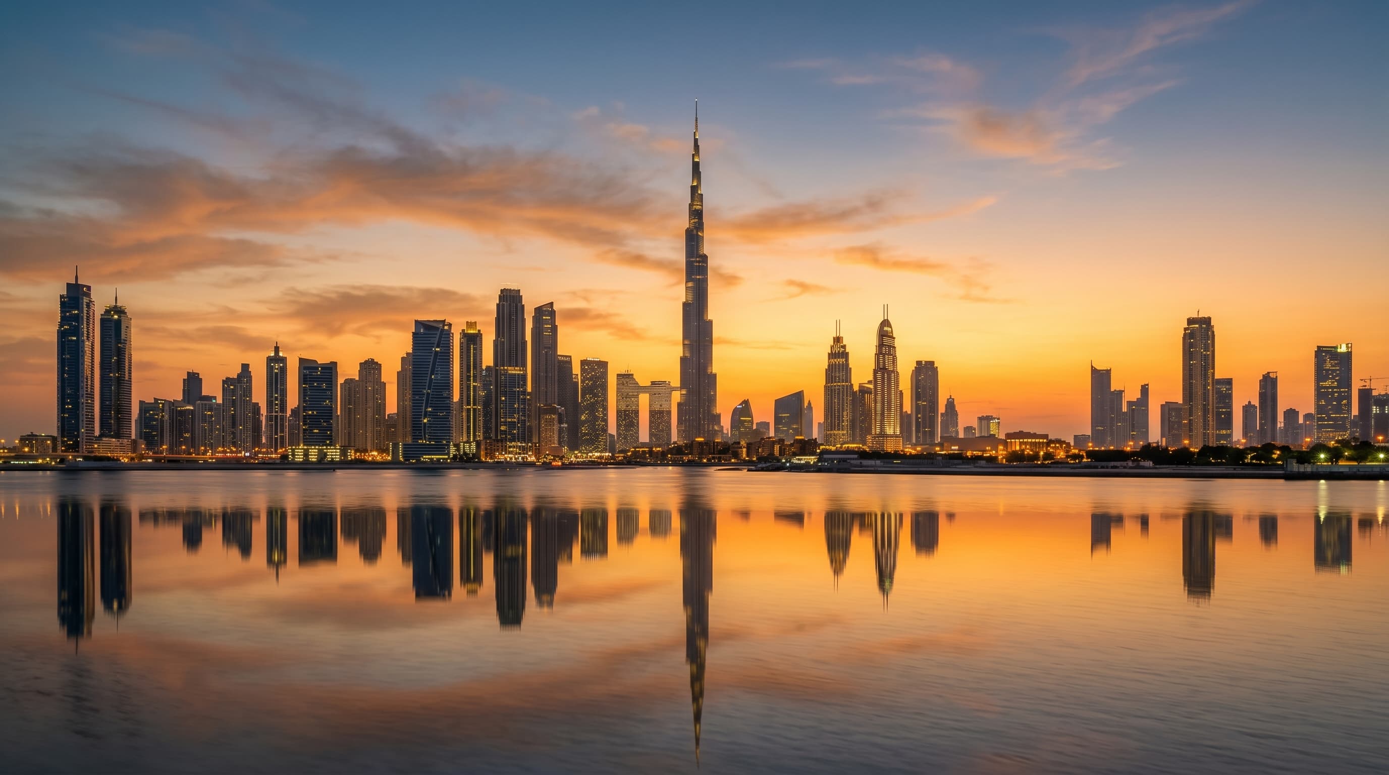 Scenic view of Dubai, AE