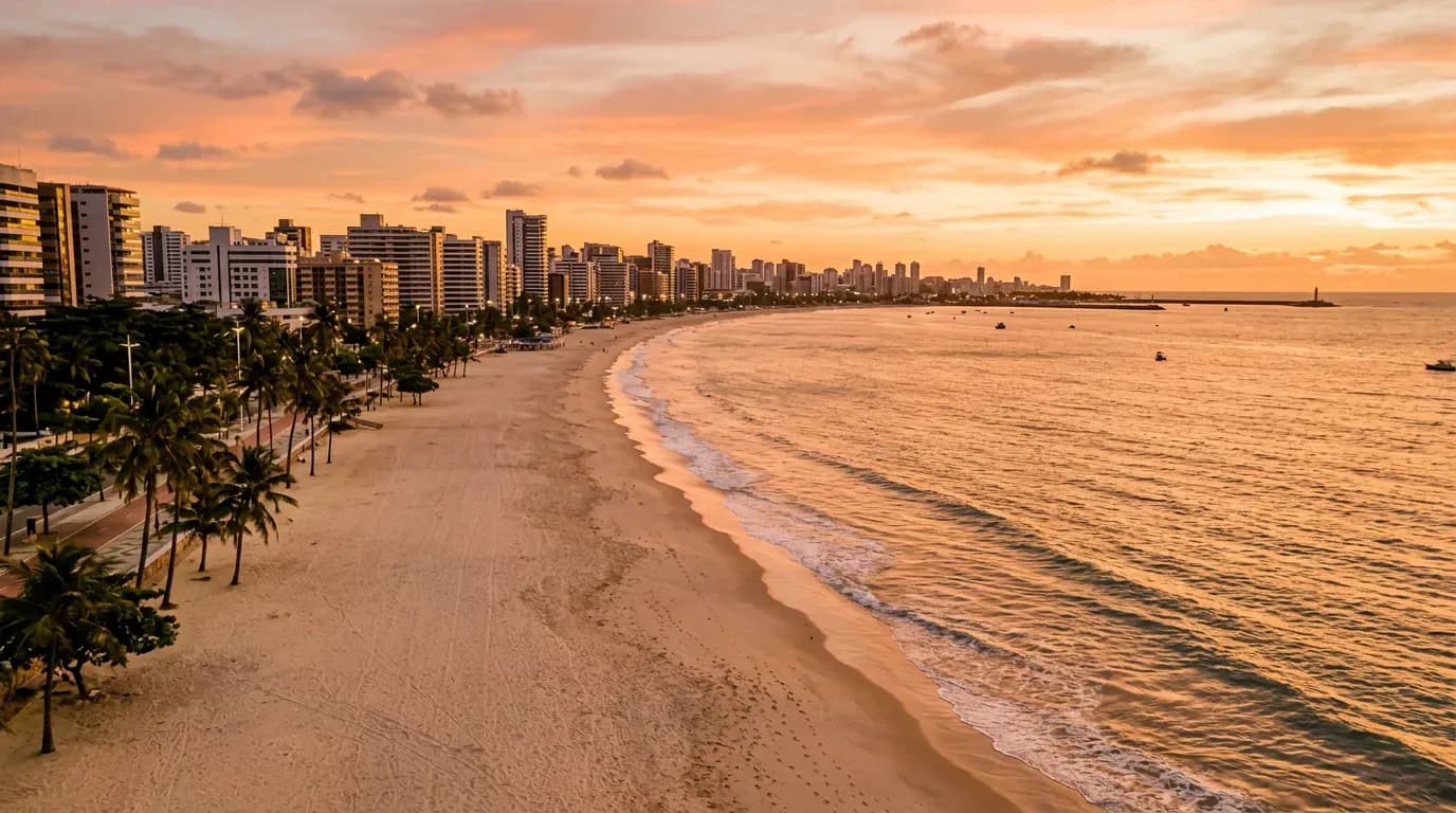 Scenic view of Fortaleza, BR