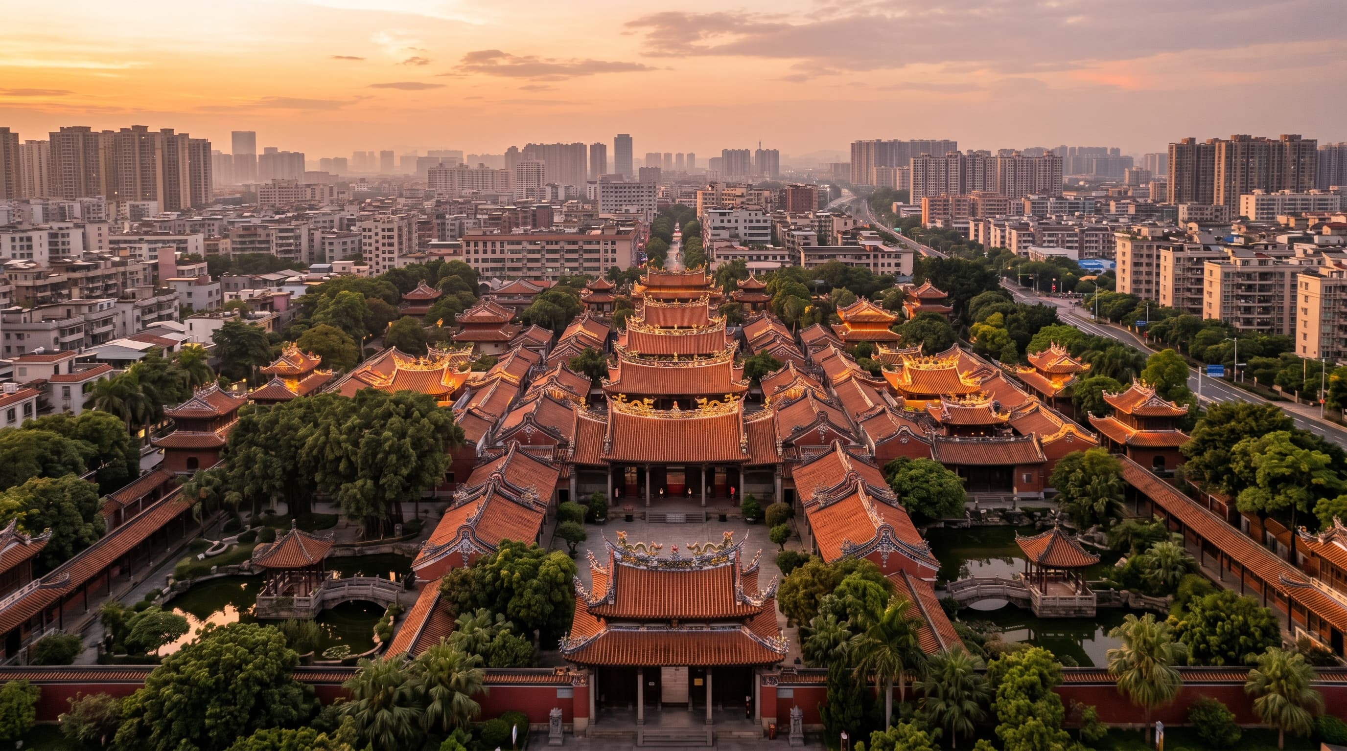Scenic view of Foshan, CN