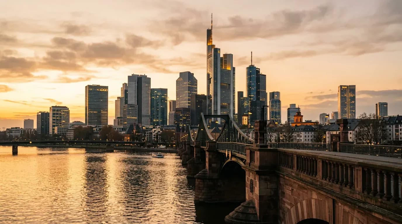 Scenic view of Frankfurt, DE