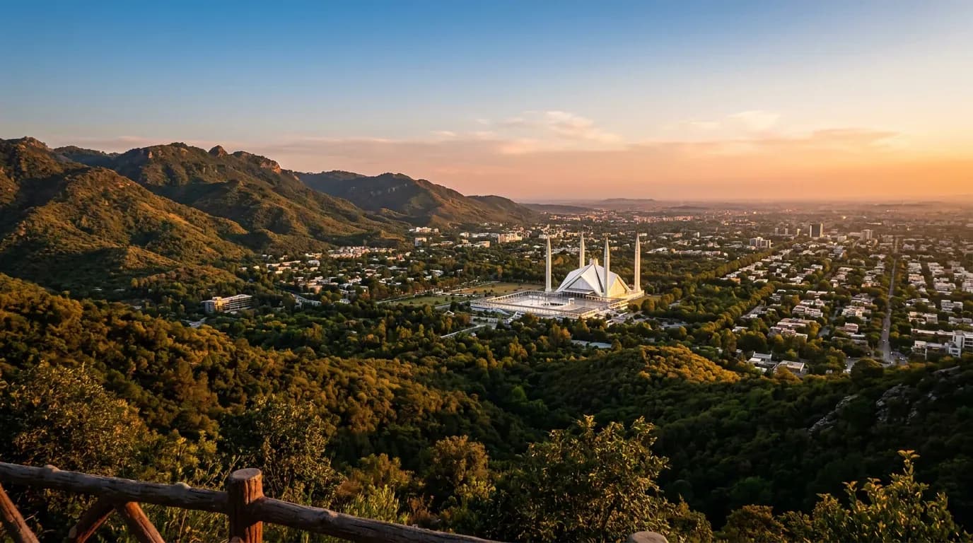 Scenic view of Islamabad, PK