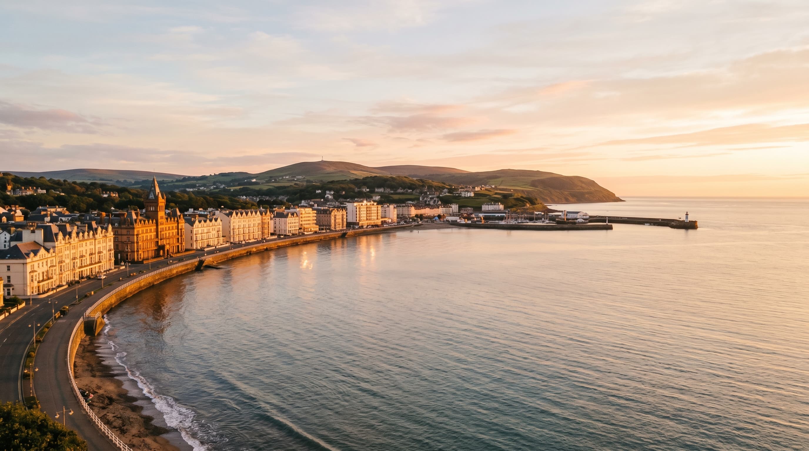 Scenic view of Isle of Man, IM