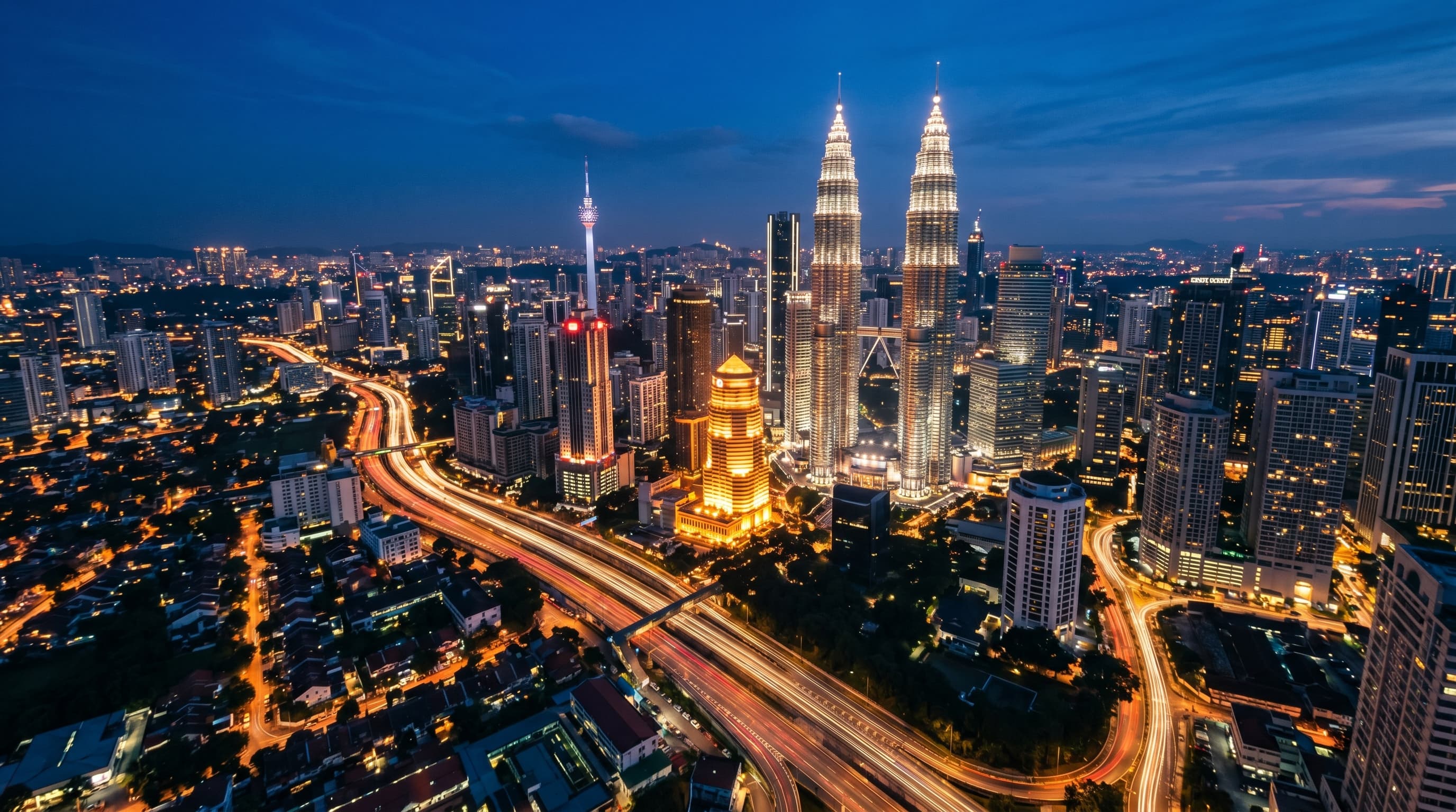 Scenic view of Kuala Lumpur, MY