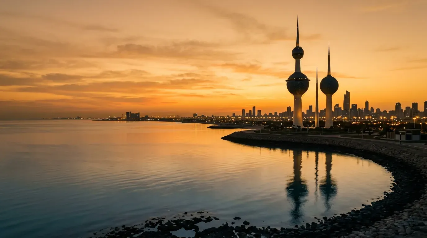 Scenic view of Kuwait City, KW