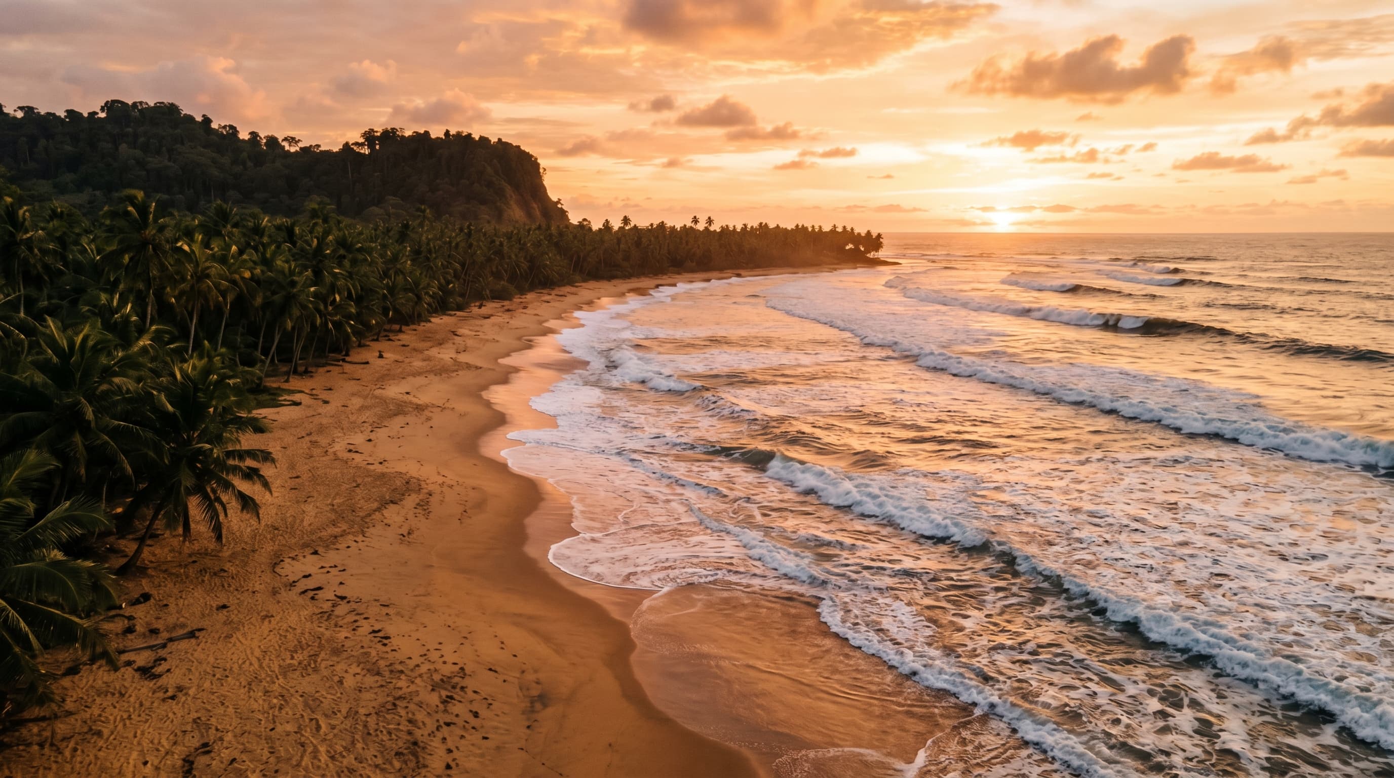 Scenic view of Liberia, LR