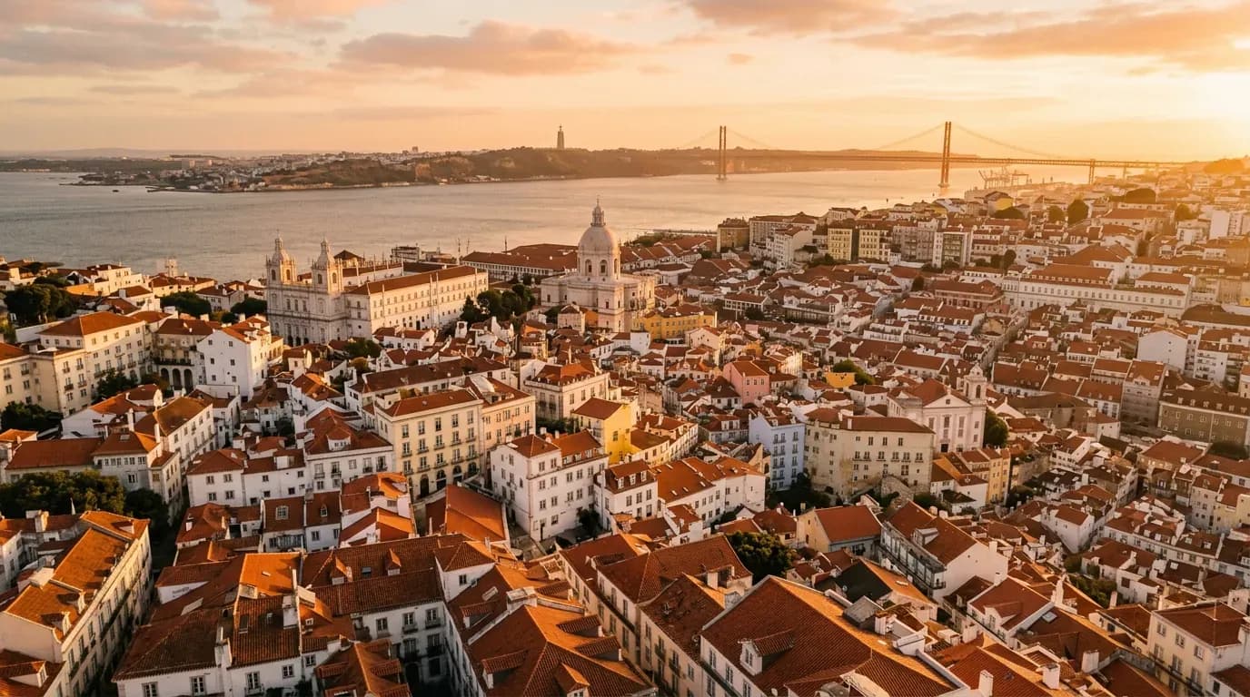 Scenic view of Lisbon, PT