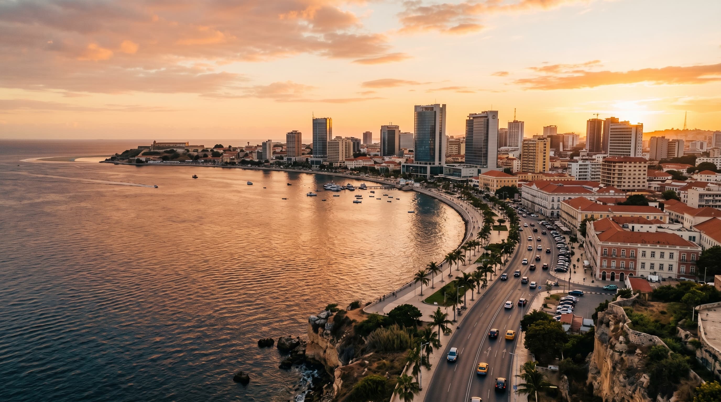 Scenic view of Luanda, AO