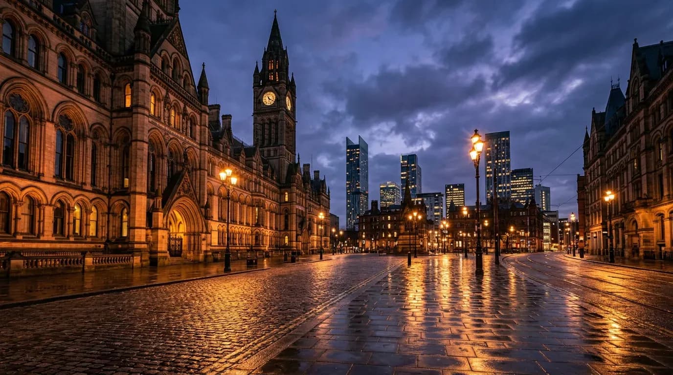 Scenic view of Manchester, GB