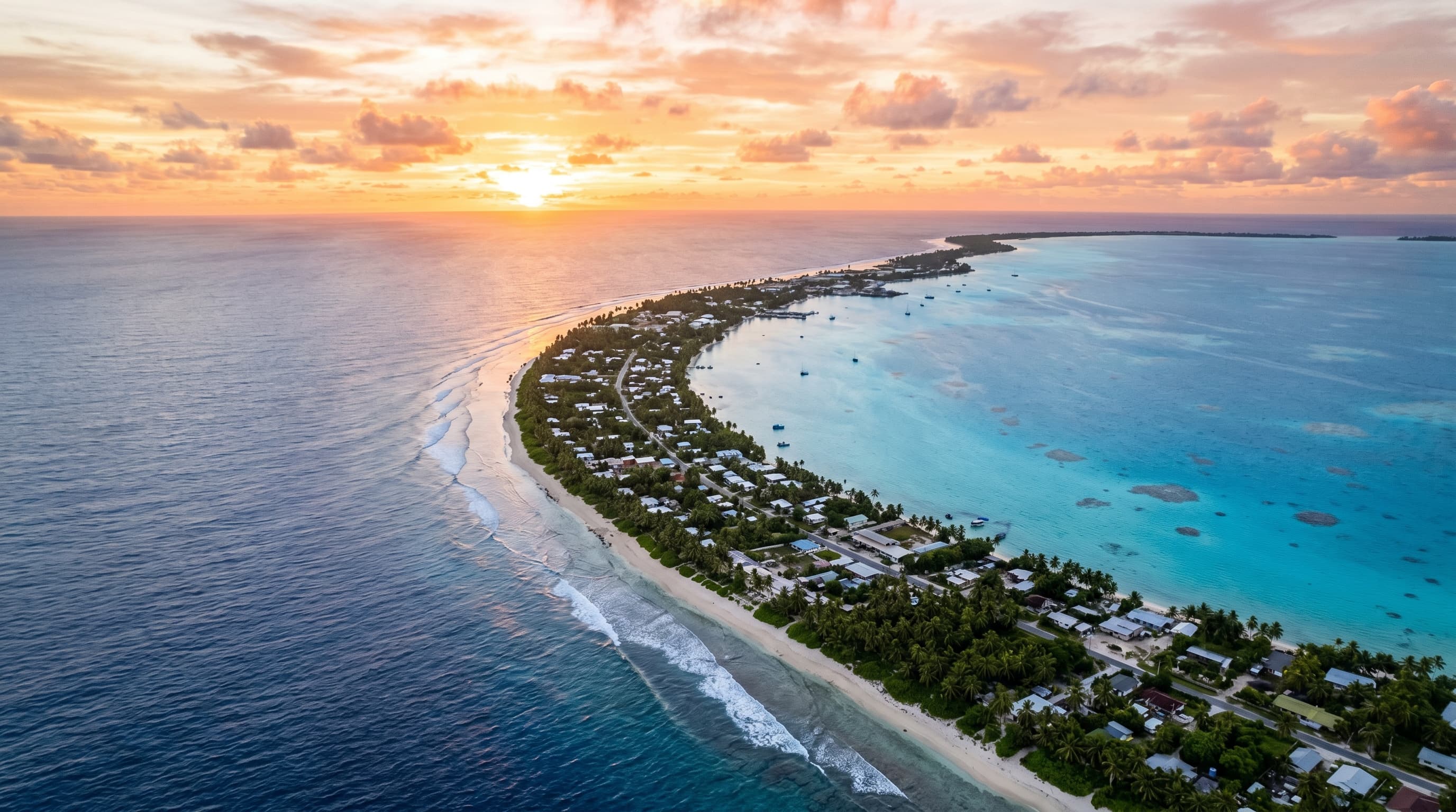 Scenic view of Marshall Islands, MH