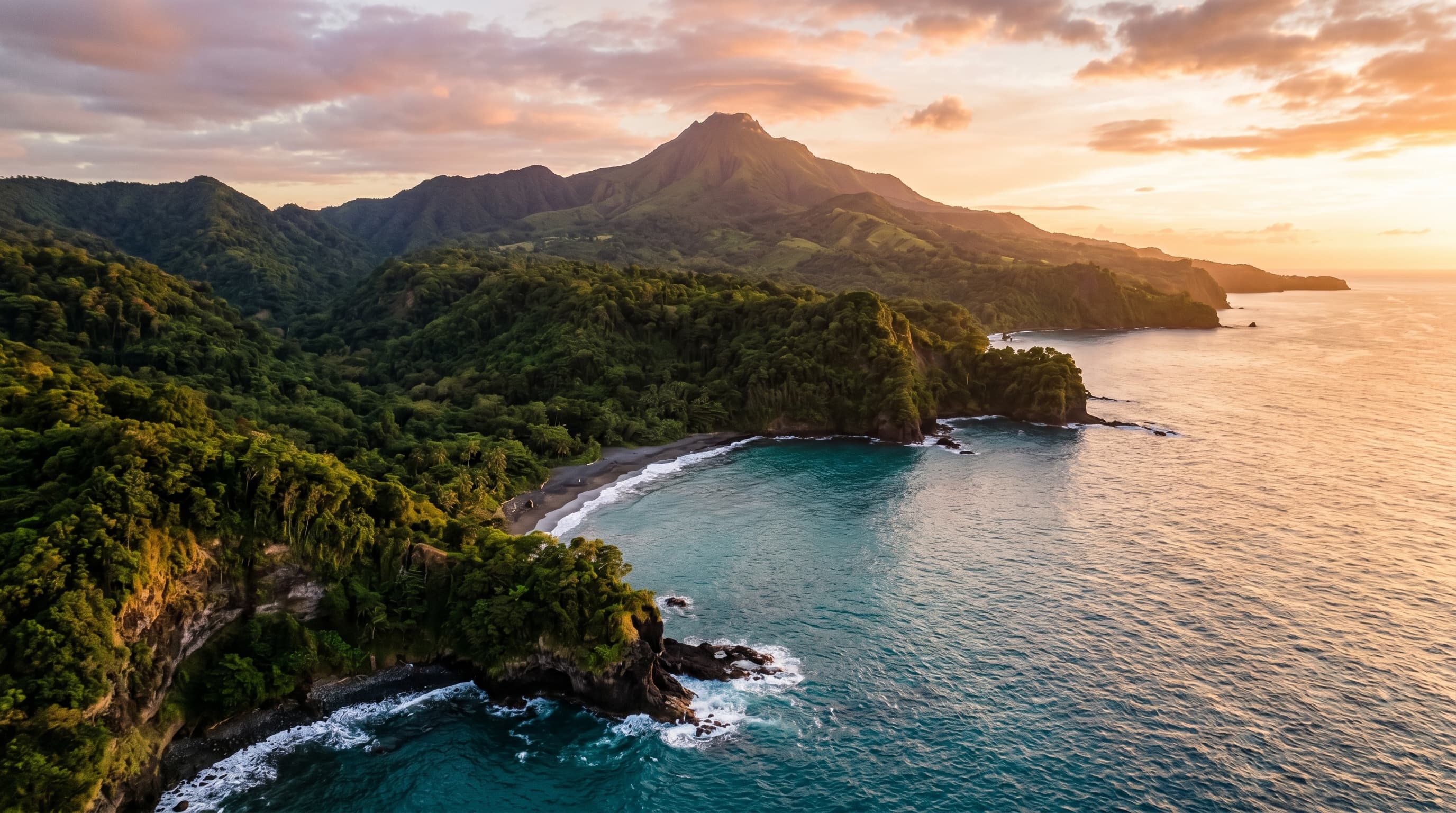 Scenic view of Martinique, MQ