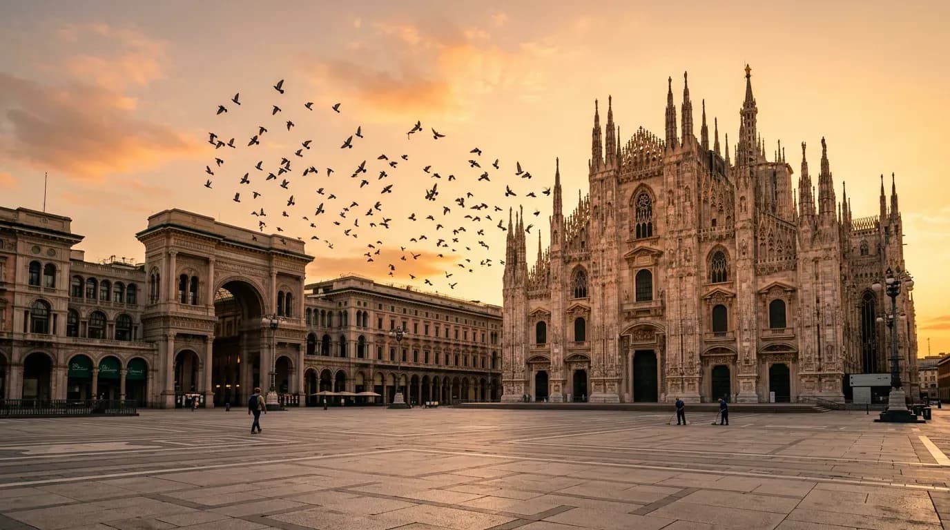 Scenic view of Milan, IT