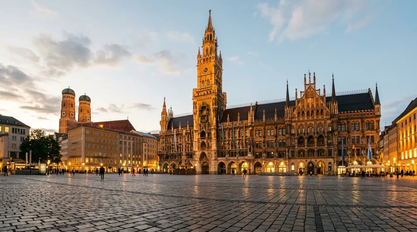 Scenic view of Munich, DE