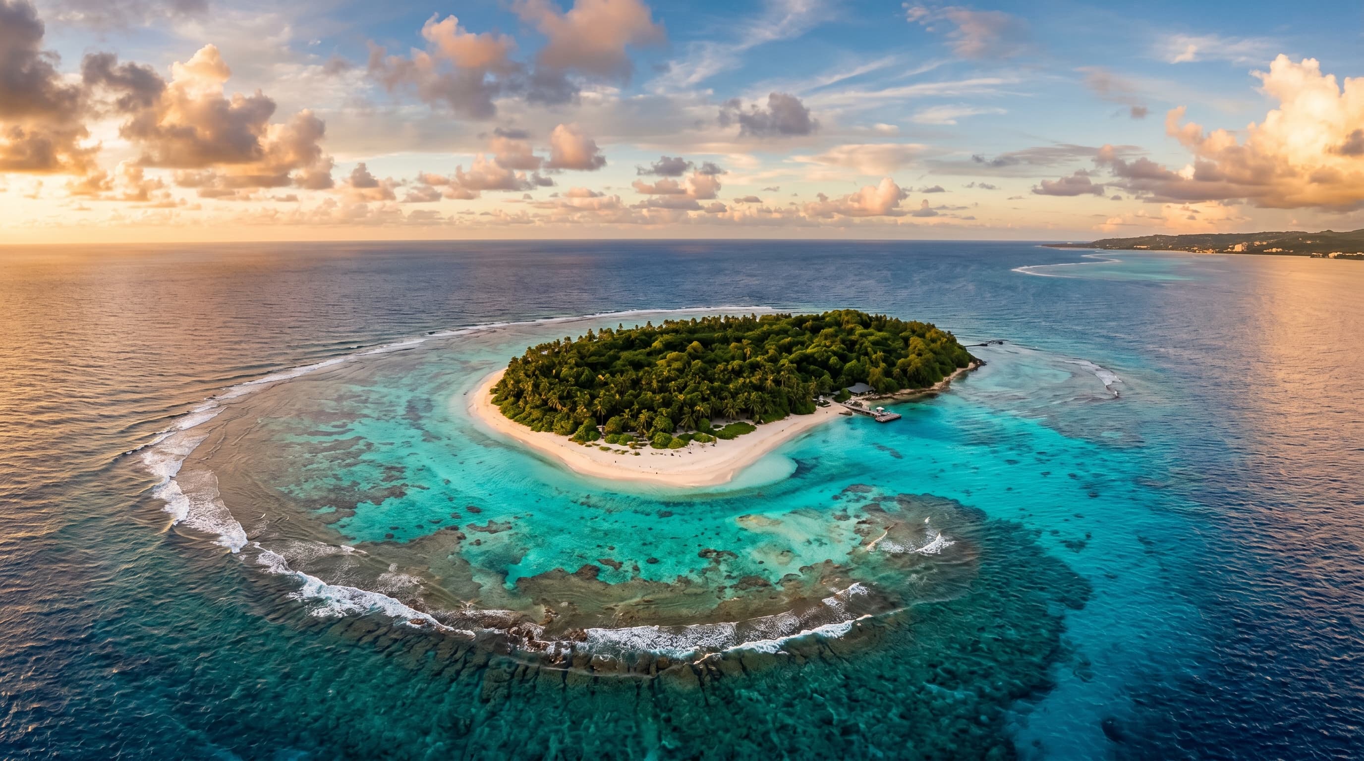 Scenic view of Northern Mariana Islands, MP