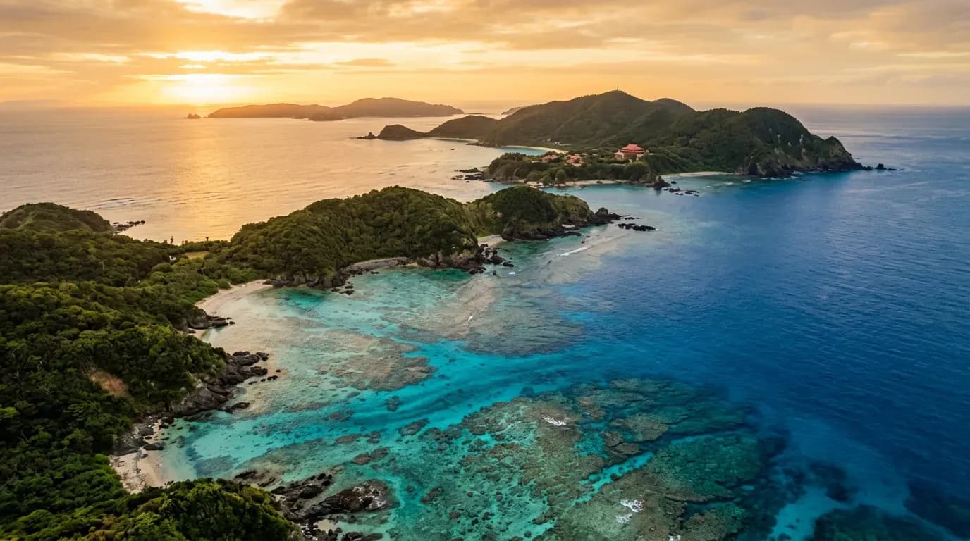 Scenic view of Okinawa, JP