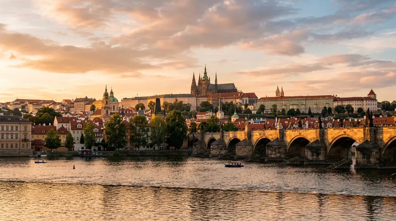 Scenic view of Prague, CZ