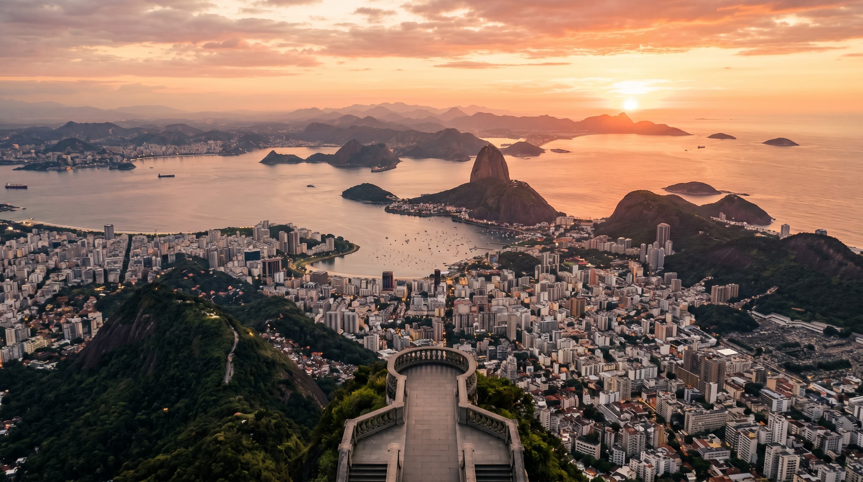 Scenic view of Rio de Janeiro, BR