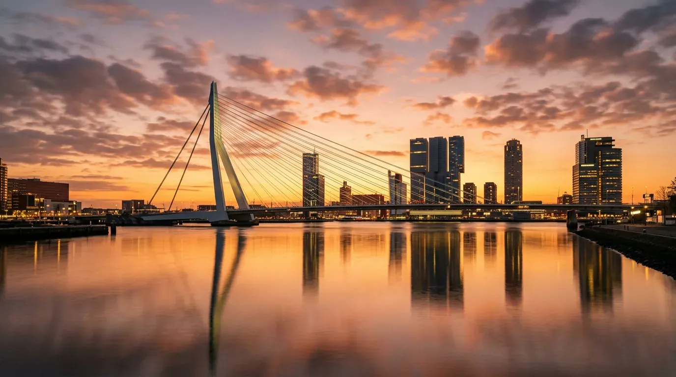 Scenic view of Rotterdam, NL