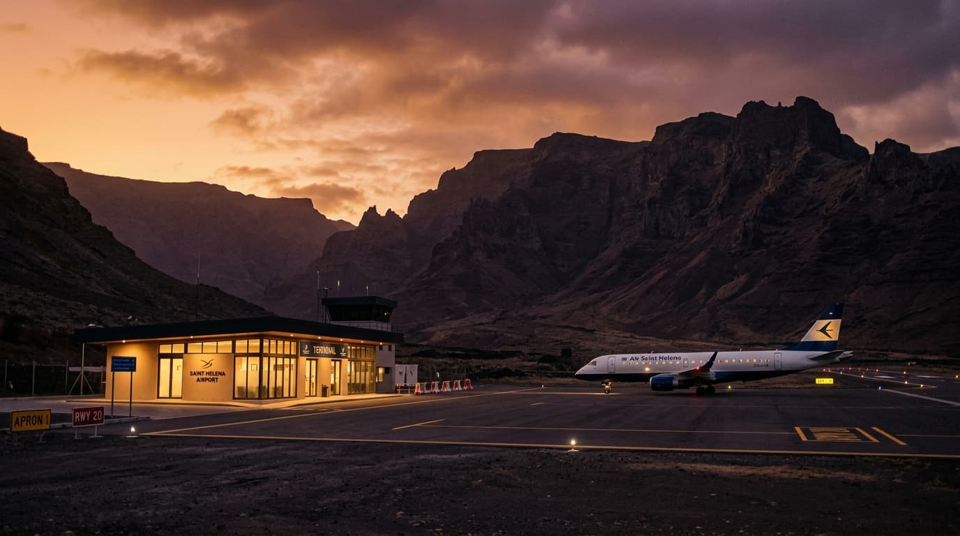 Saint Helena / Ascension Island / Tristan da Cunha – airport guide