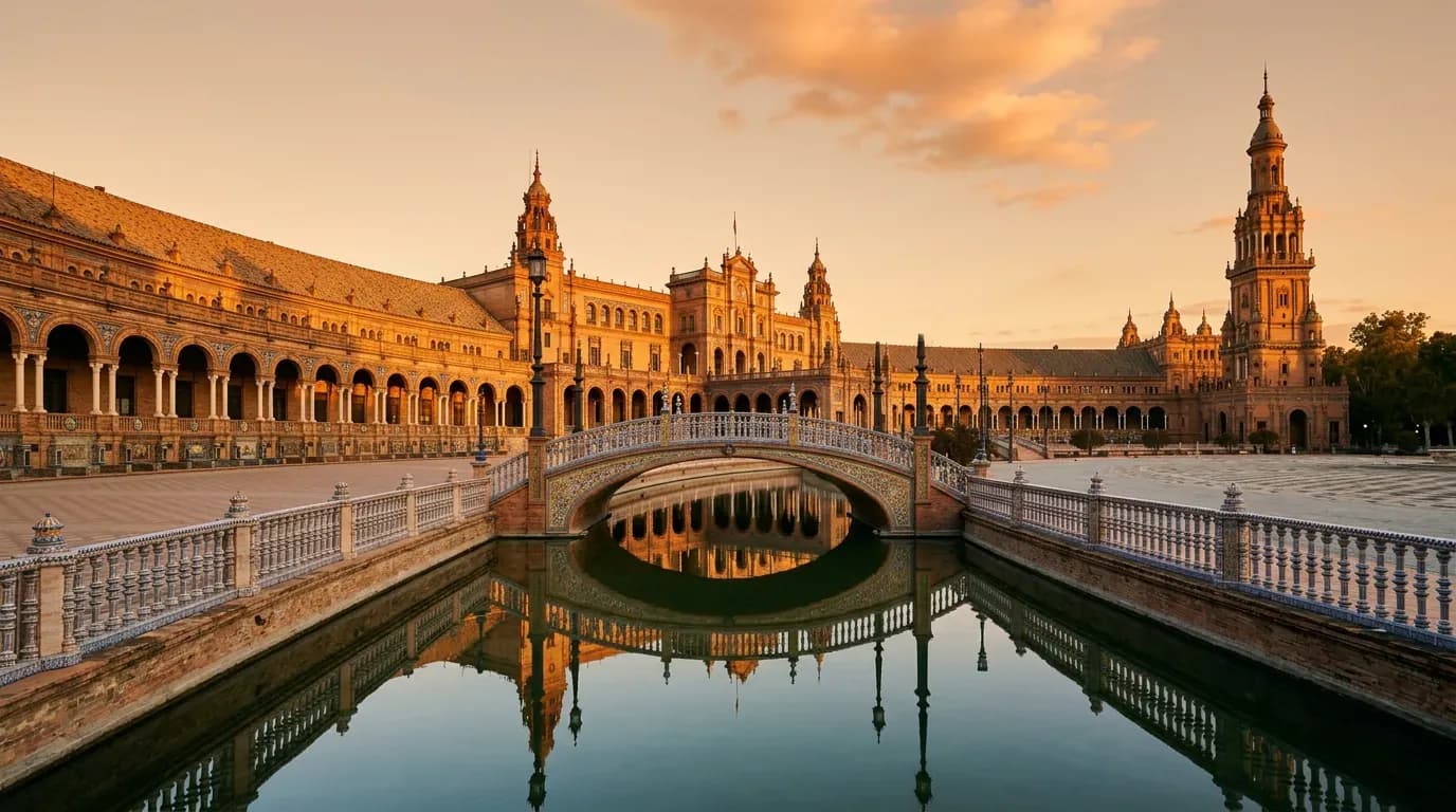 Scenic view of Sevilla, ES