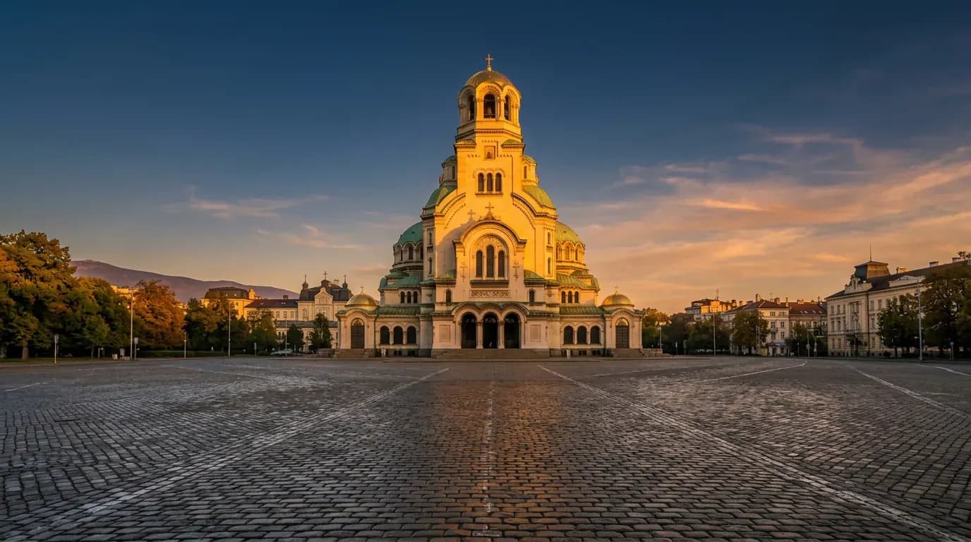 Scenic view of Sofia, BG