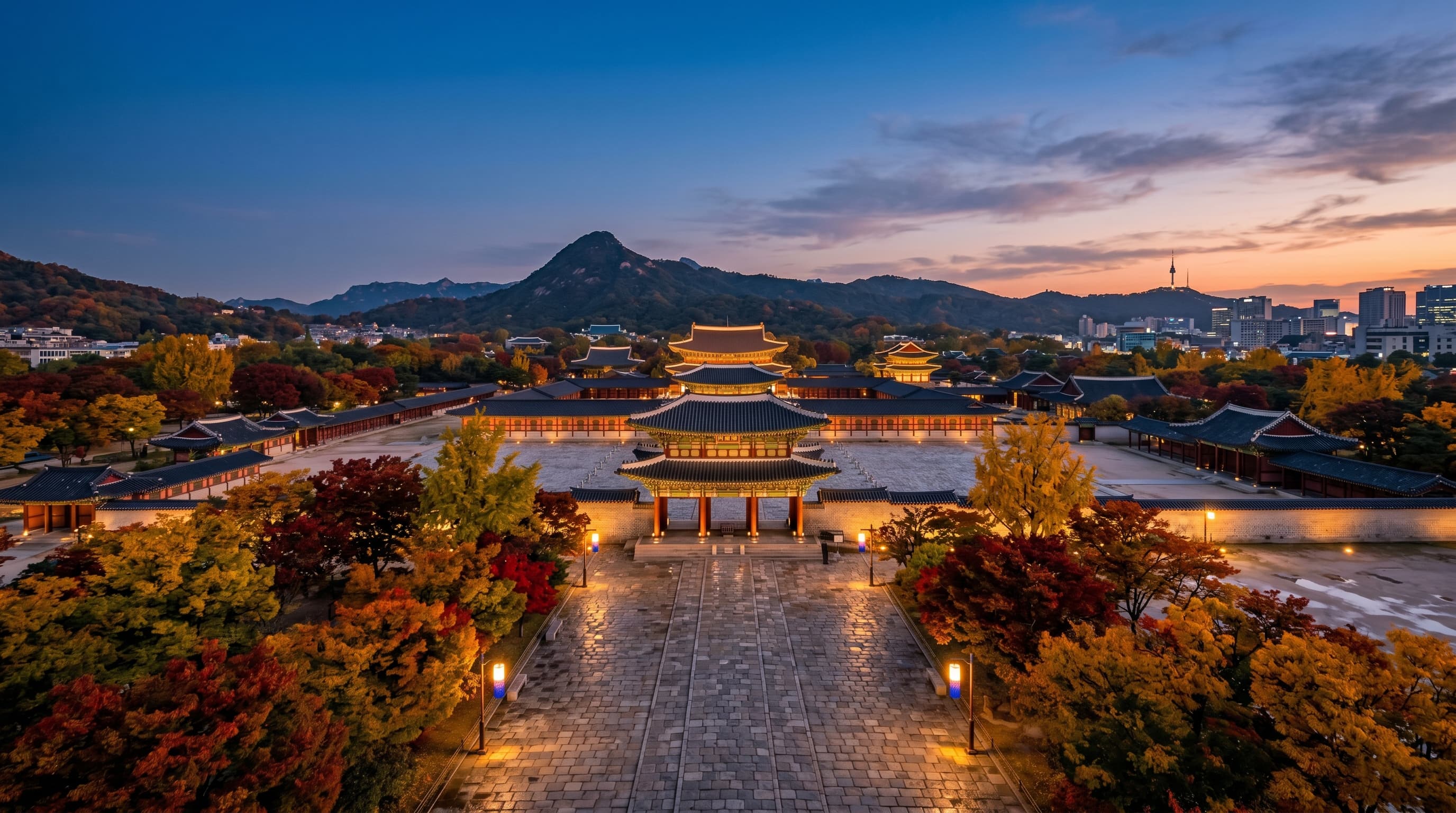 Scenic view of The Republic of Korea, KR