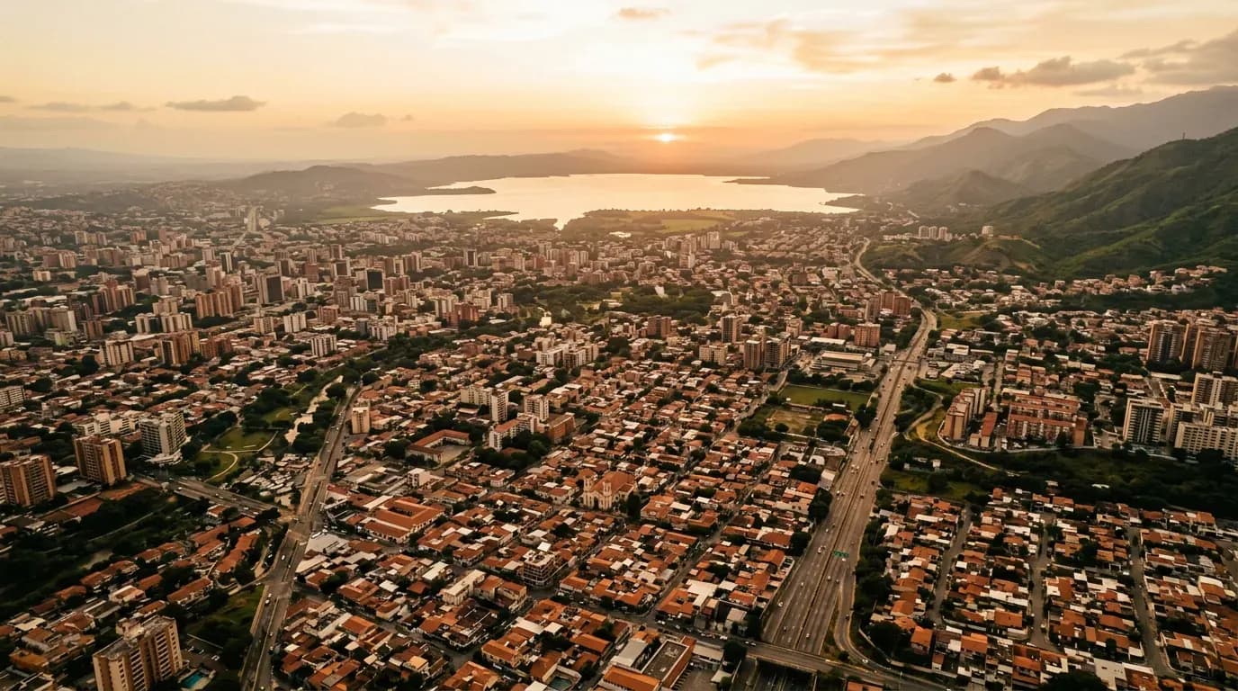 Scenic view of Valencia, VE