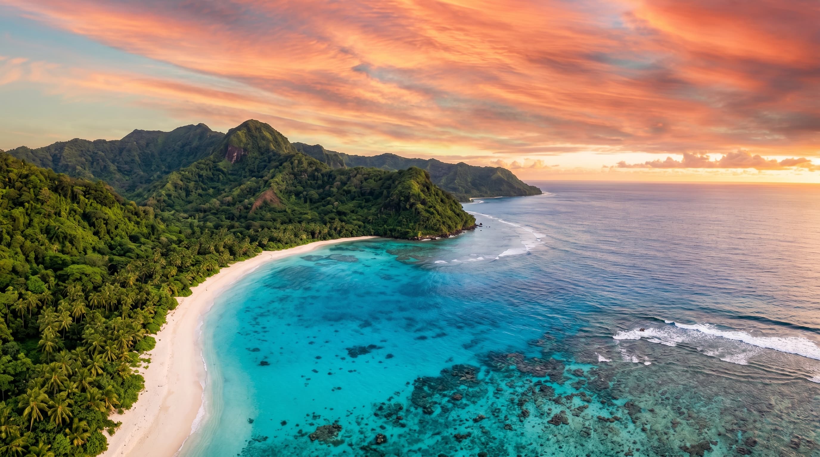 Scenic view of Vanuatu, VU
