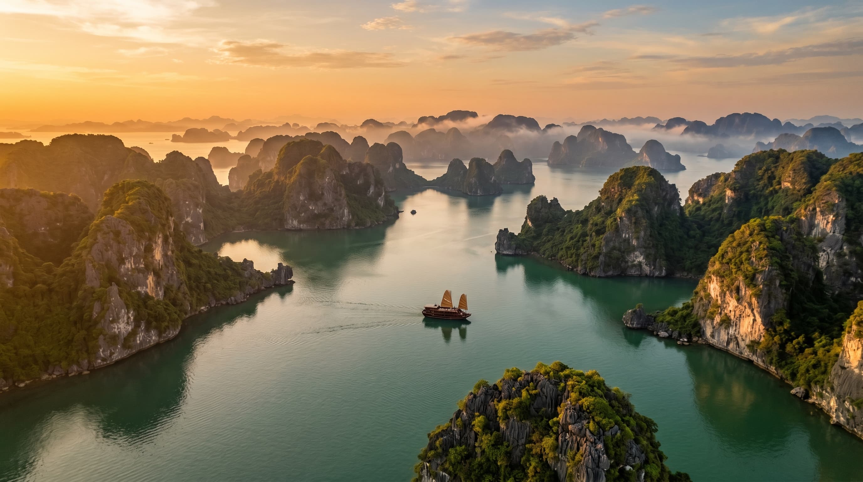 Scenic view of Viet Nam, VN